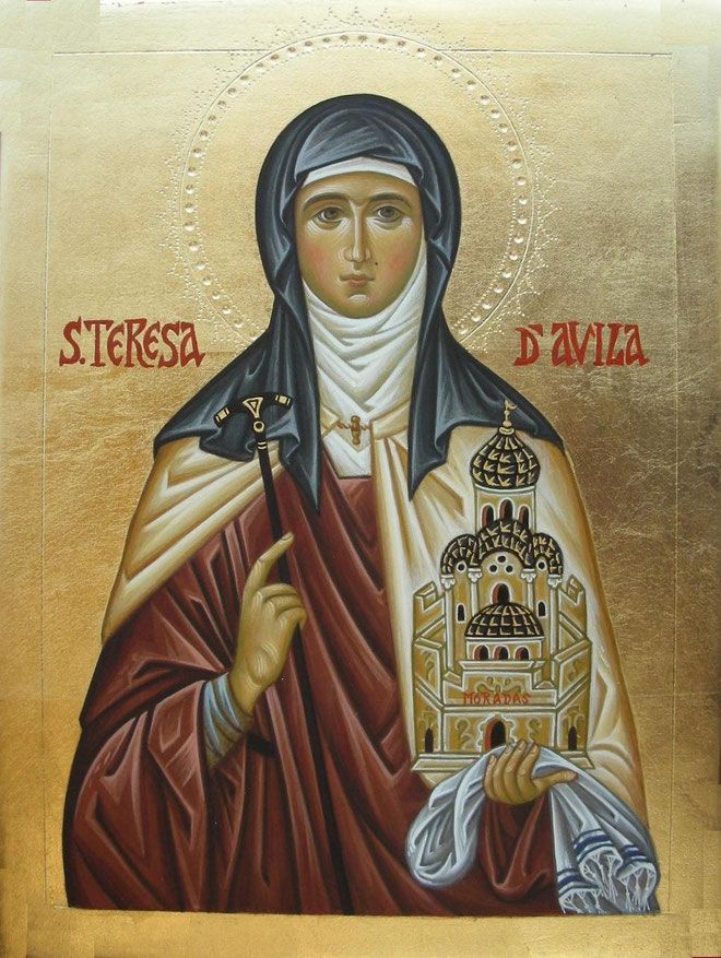 St. Teresa of Avila dans immagini sacre teresaofavila